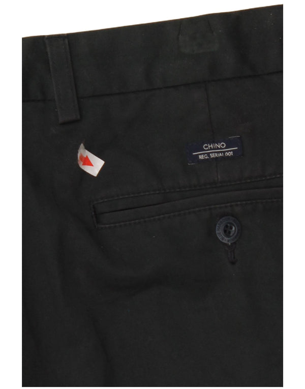 Męskie spodnie chino Marks & Spencer Blue Harbor Straight W38 L29 granatowe
