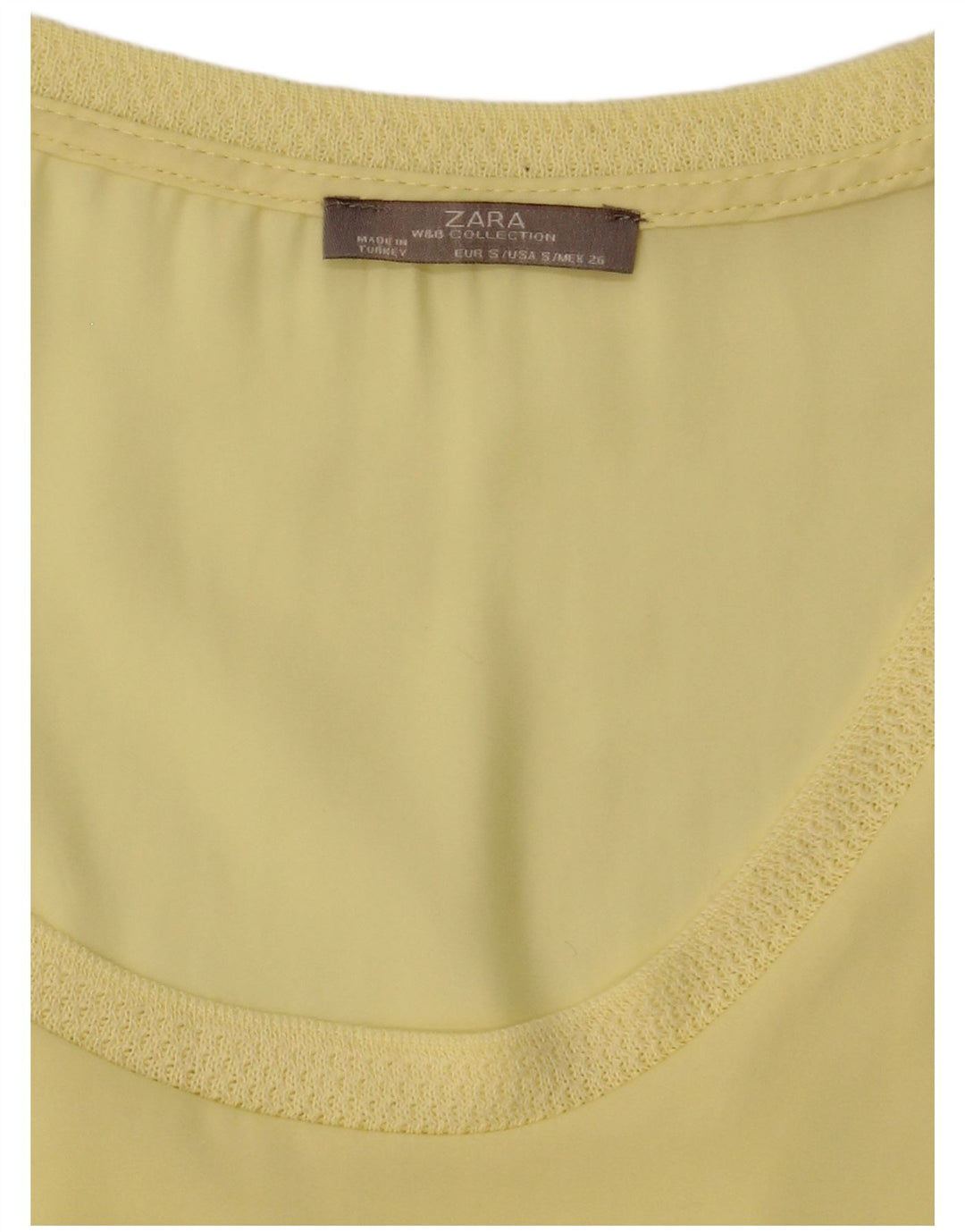 Bluzka damska Zara Top UK 10 Small Yellow