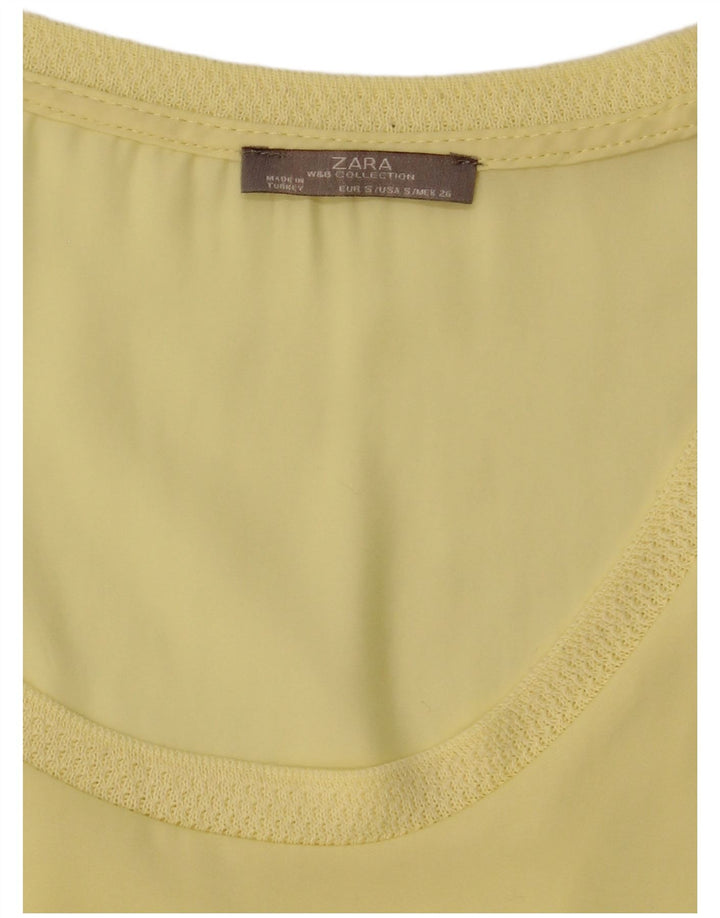 Bluzka damska Zara Top UK 10 Small Yellow
