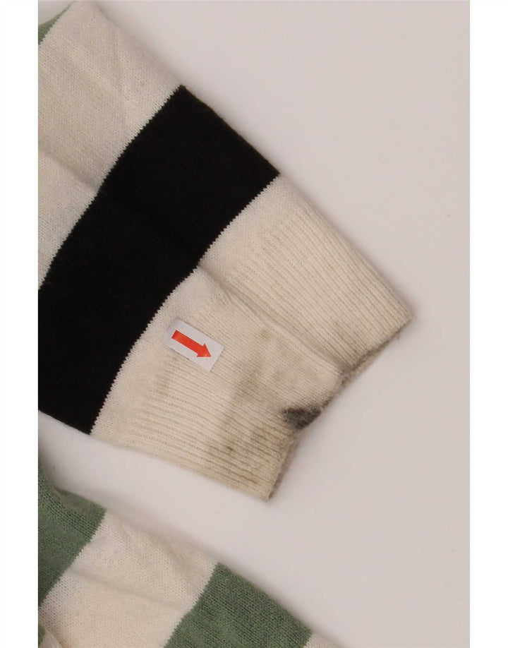 Marks & Spencer Damski sweter z dekoltem w kształcie litery V, UK 16, duży, wielokolorowy