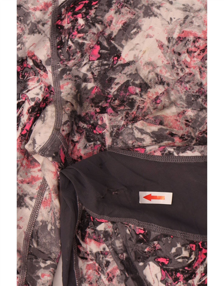 Damskie legginsy Calvin Klein z abstrakcyjnym wzorem UK 8, małe, wielokolorowe