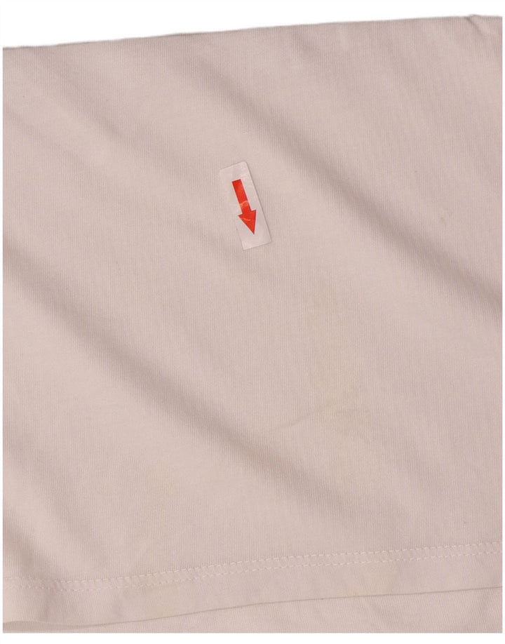 Damski top graficzny Guess z rękawem 3/4, UK 10, mały, szary