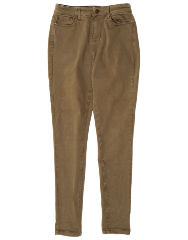 Damskie jeansy Skinny JOULES UK 10 Small W28 L30 Khaki Tencel