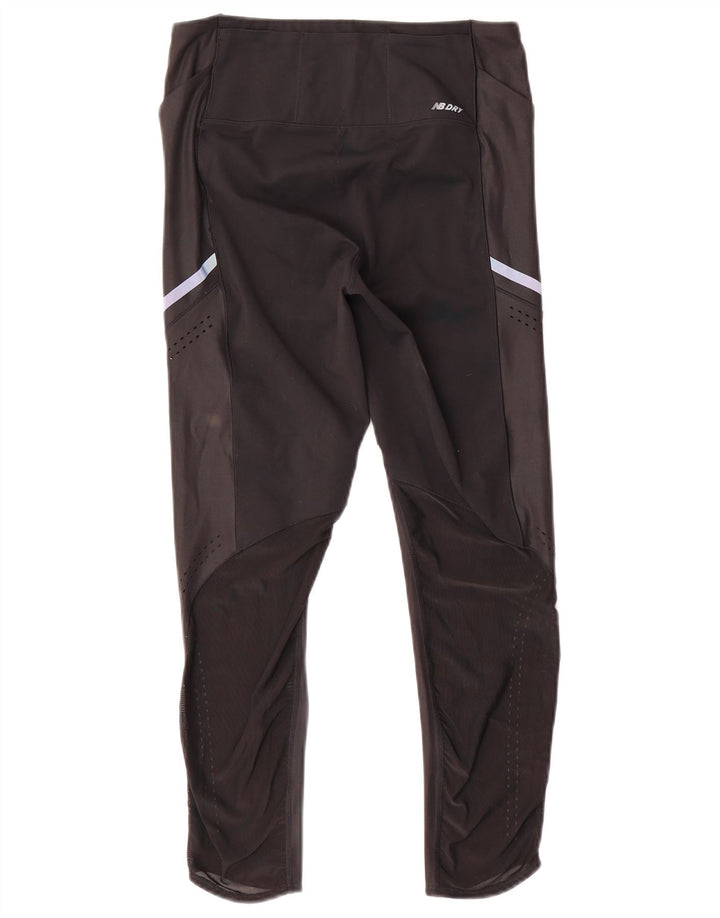 Legginsy damskie New Balance UK 12, średni czarny poliester