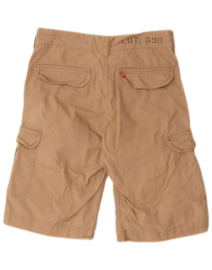 Męskie spodenki cargo Levi's Medium W30, beżowa bawełna
