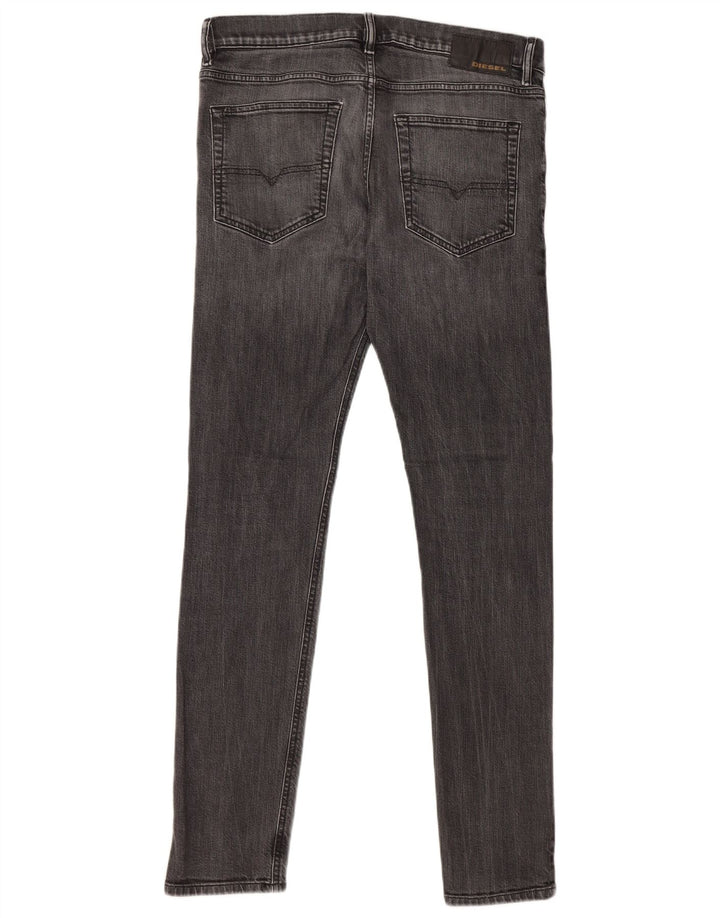 Męskie jeansy DIESEL D-Luster W32 L32 Szara bawełna
