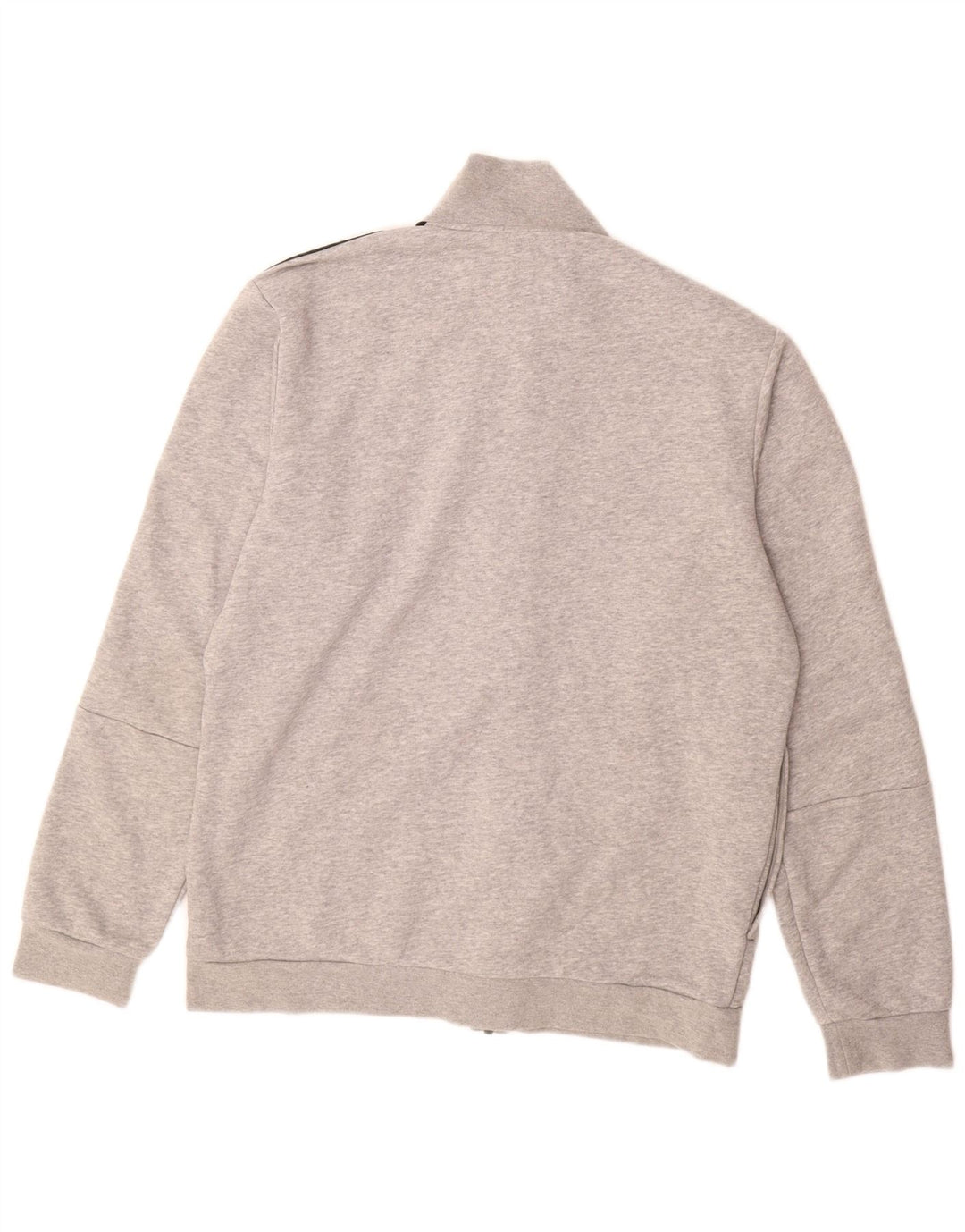 Męska kurtka dresowa ADIDAS UK 44/46, duża, szara, bawełniana