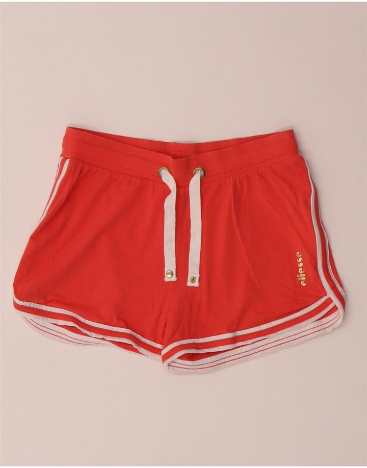 Damskie spodenki sportowe Ellesse UK 10 Small, pomarańczowe, bawełniane