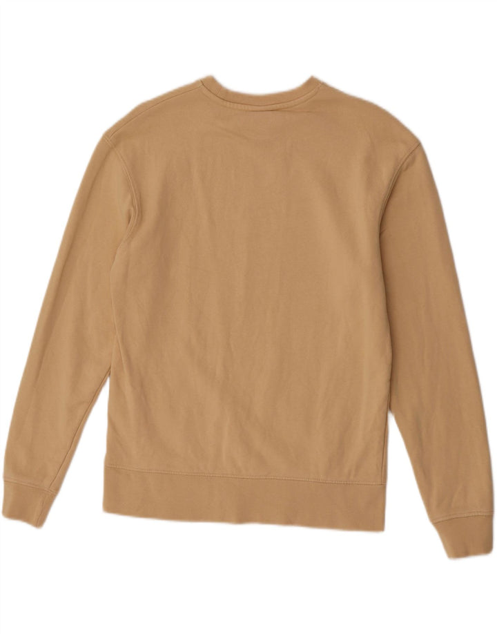 Bluza męska Zara Sweter, mała, beżowa, bawełniana