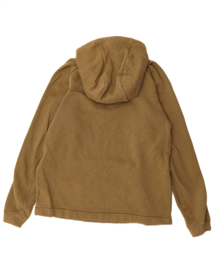 Męski sweter z kapturem i zamkiem NIKE, bawełna w kolorze khaki