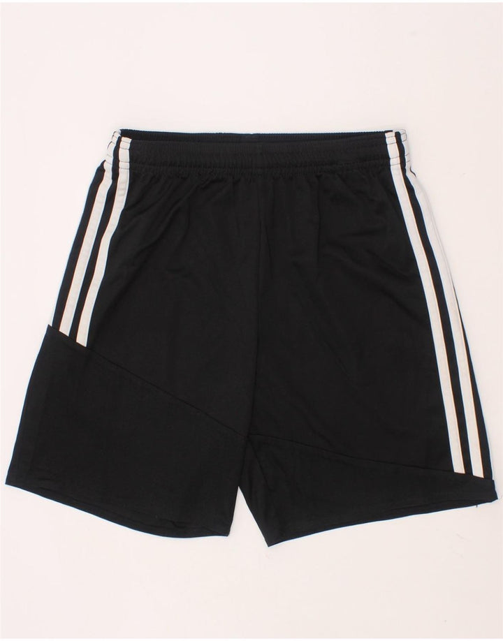 ADIDAS Boys Climacool Sport Shorts 11-12 Years  Black Polyester Vintage Adidas and Second-Hand Adidas from Messina Hembry 