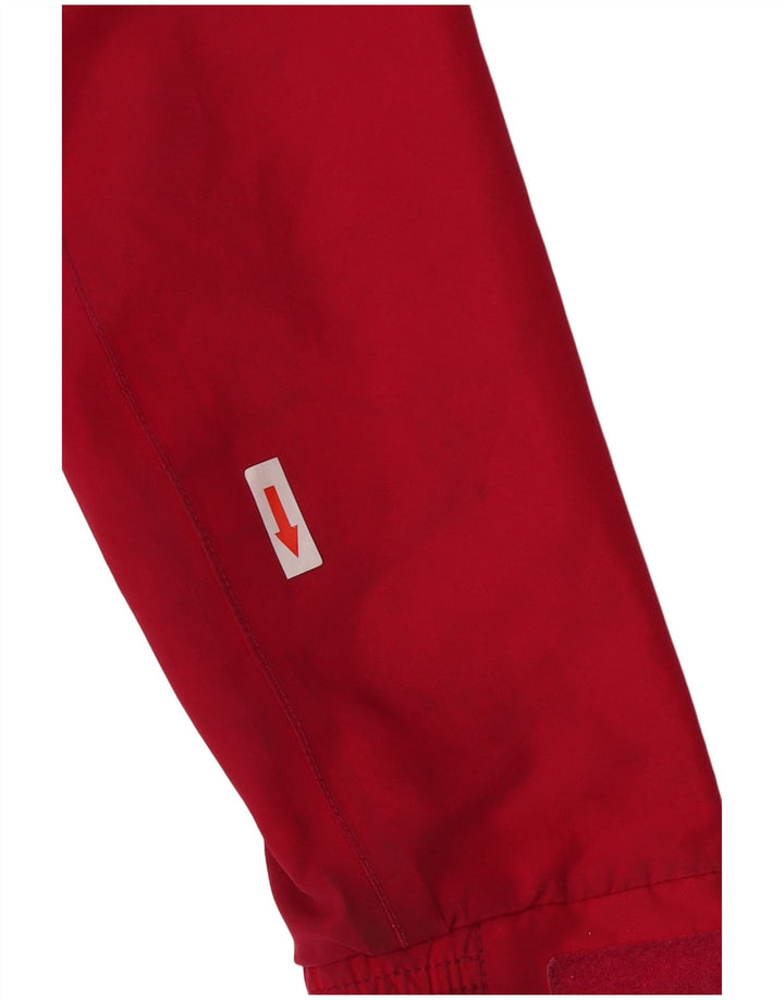 Dziewczęca kurtka przeciwdeszczowa z kapturem i grafiką Helly Hansen 11-12 lat, różowa, poliester