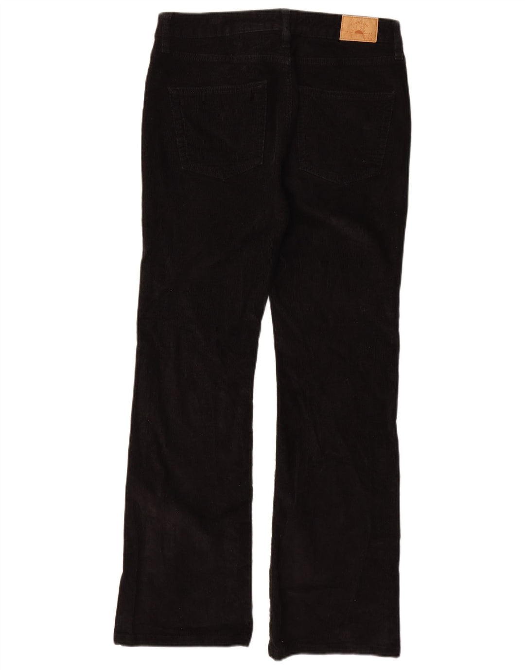 Damskie sztruksowe spodnie Superdry Bootcut W30 L30 Czarne