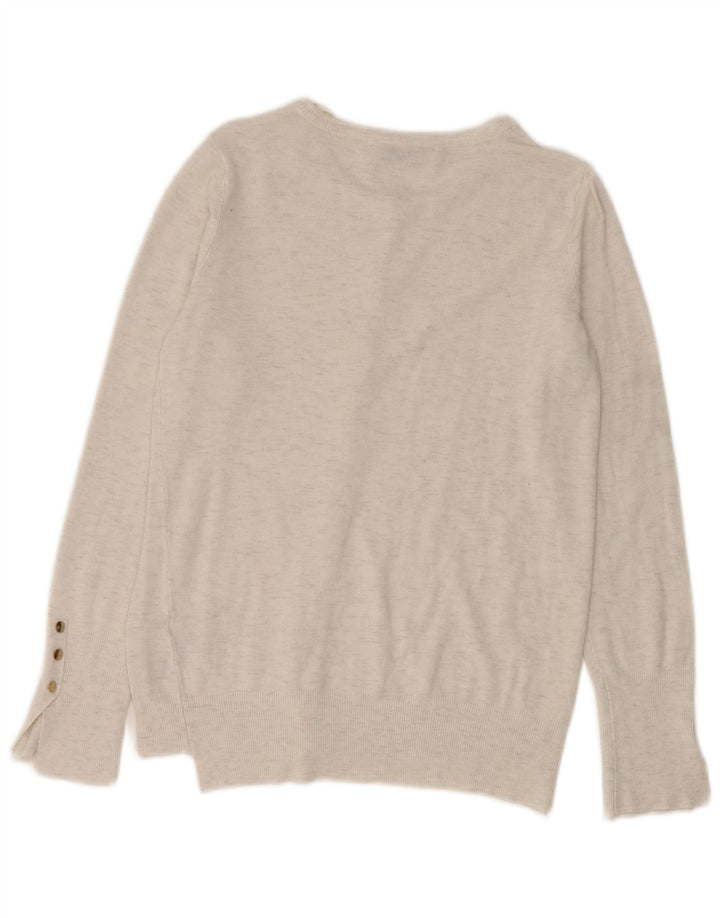 Sweter damski Zara Cardigan UK 12 Średni szary, nakrapiany wiskoza
