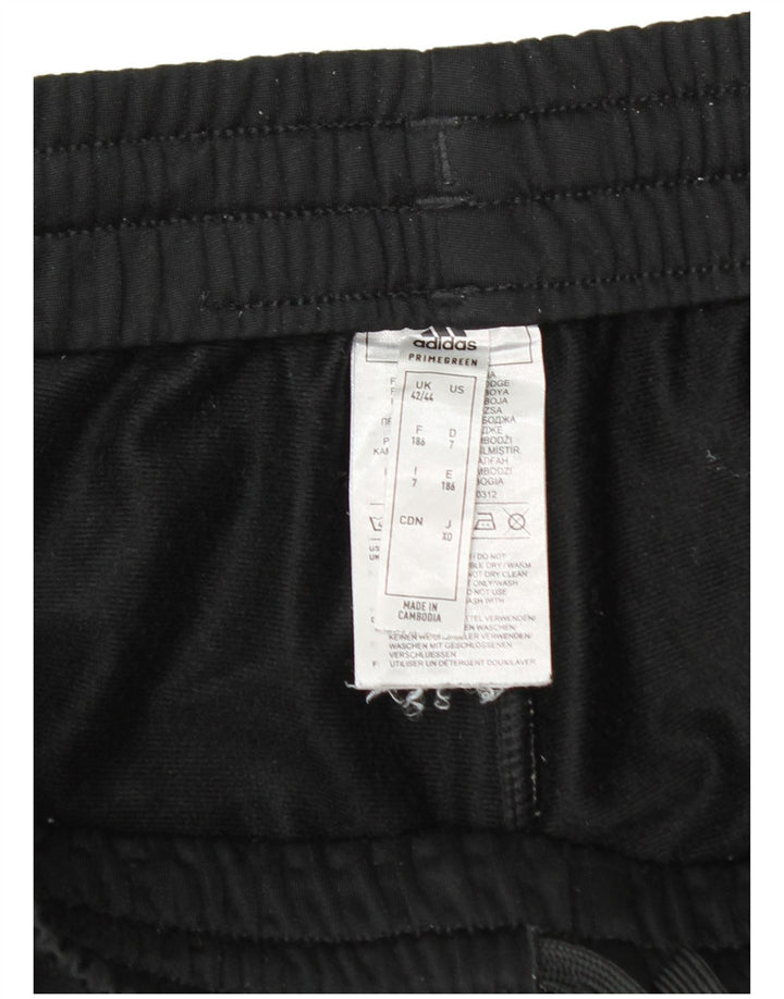 Adidas Męskie spodnie dresowe Joggers UK 42/44 Duży czarny poliester