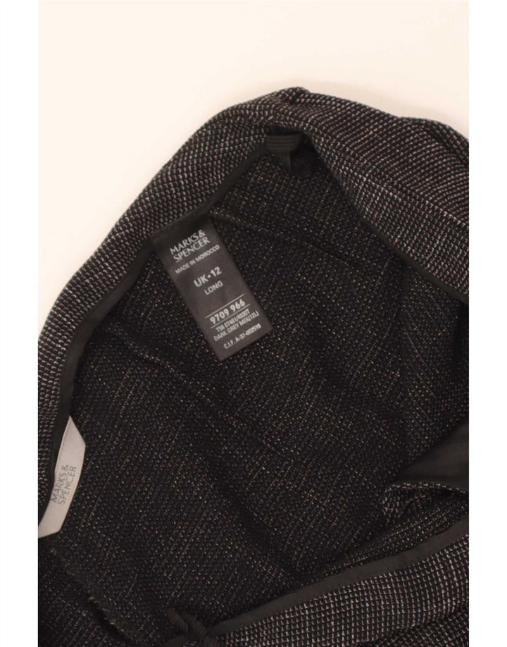 Spodnie damskie Marks & Spencer Straight Casual UK 12 Medium W32 L33 Szare