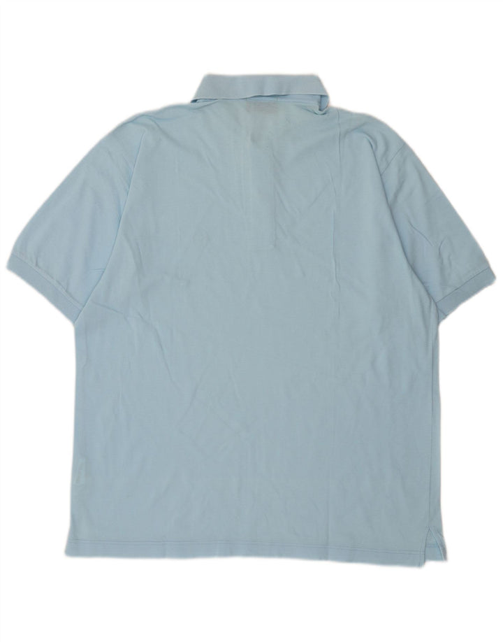 Męska koszulka polo Sergio Tacchini IT 50, średnia niebieska bawełna