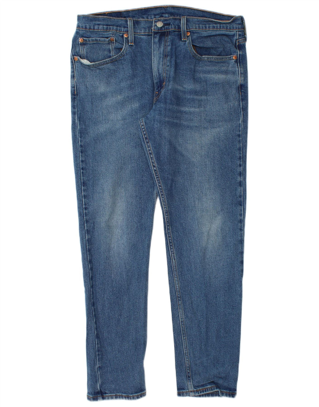 Męskie jeansy LEVI'S 512 Slim, zwężane, W33 L30, niebieska bawełna