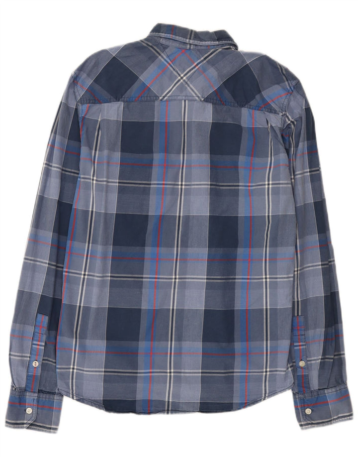 Koszula męska Tommy Hilfiger, duża, niebieska, bawełniana krata