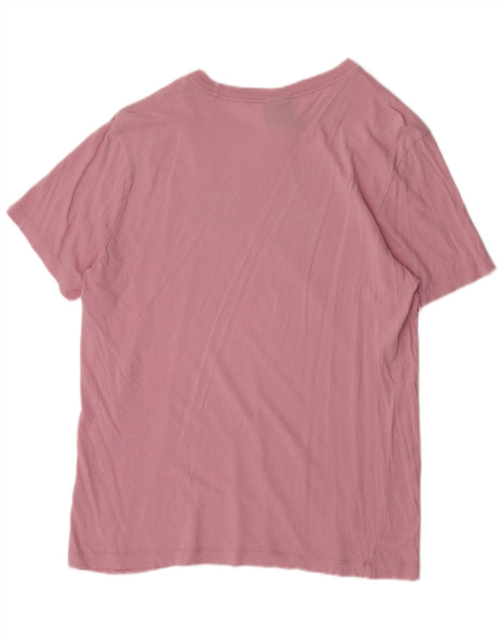 Męski T-shirt Nike z grafiką, średni róż