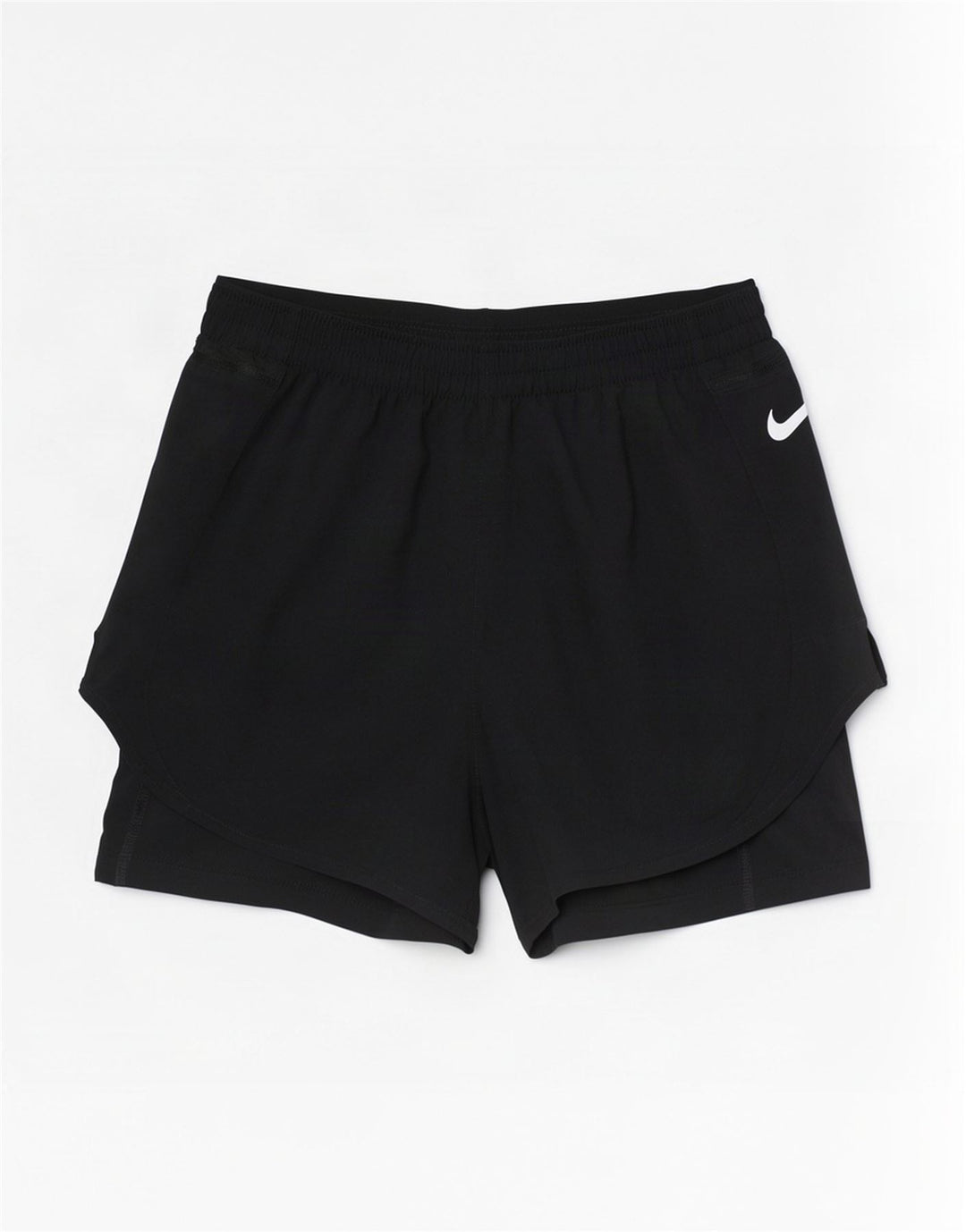 Damskie spodenki sportowe Nike Dri Fit UK 12, średni czarny poliester