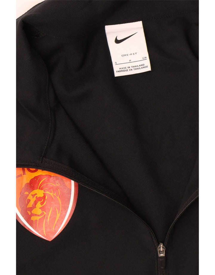 Męska kurtka dresowa Nike Dri Fit Graphic, mała, czarna, poliestrowa