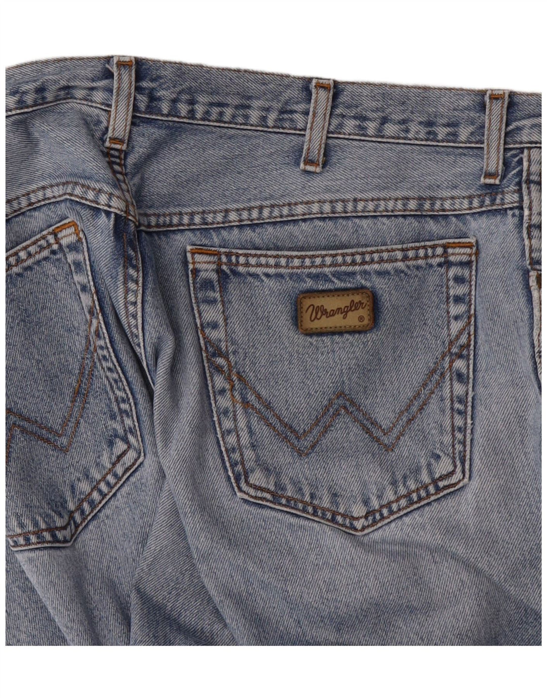 WRANGLER Mens Straight Jeans W36 L34 Blue