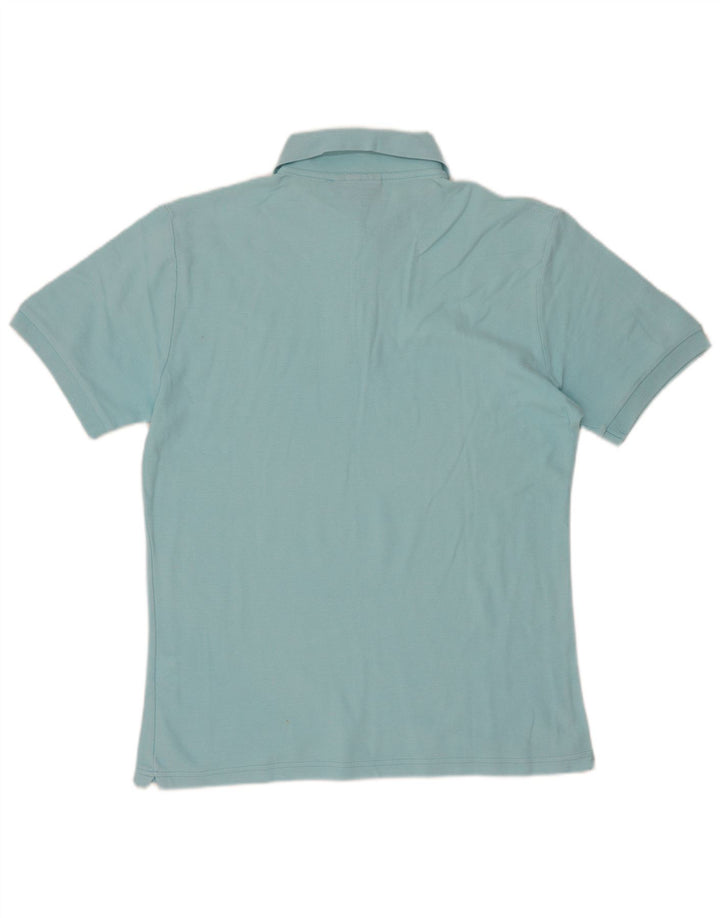 Męska koszulka polo Diadora, niebieska, bawełniana