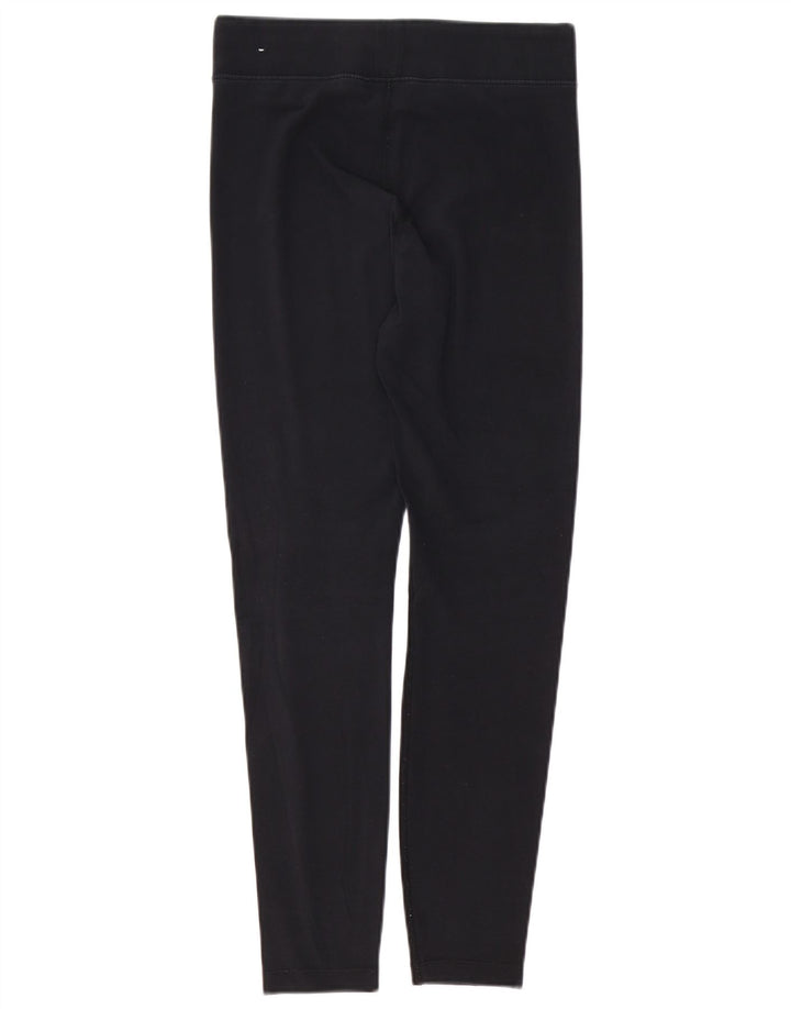 Damskie legginsy NIKE Graphic UK 14, średnie czarne, bawełniane