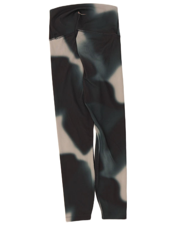 Damskie legginsy Nike Dri Fit UK 10 Small Black Tie Dye