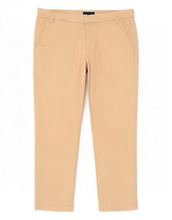 Spodnie damskie Tommy Hilfiger Crop Chino US 10 Large W32 L25 Beżowe