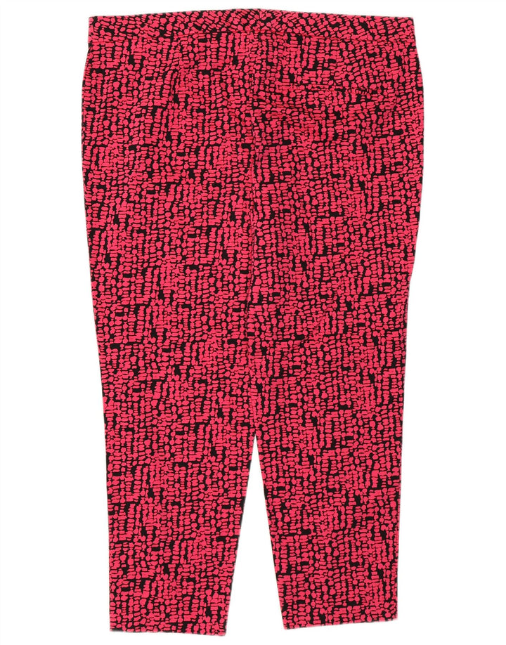 Marks & Spencer Damskie krótkie spodnie z abstrakcyjnym wzorem UK 18 XL W38 L25 P