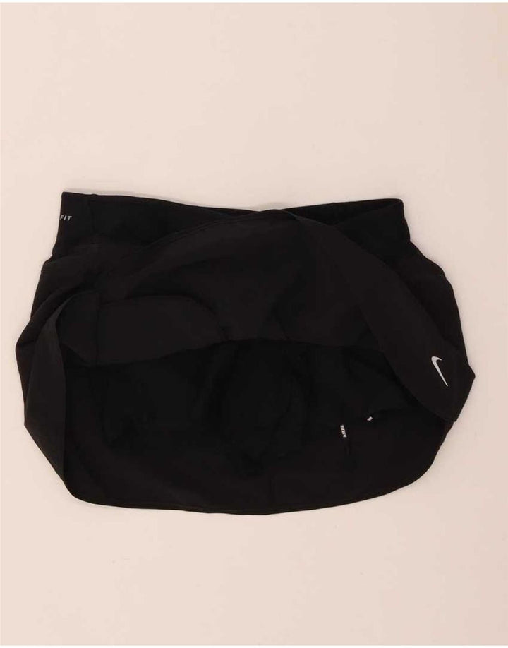 Nike Damskie Dri Fit Skort UK 14 Średni Czarny Poliester