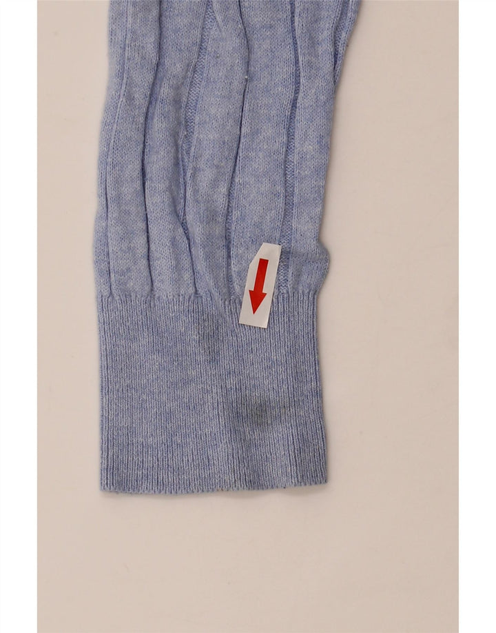 Marks & Spencer Damski sweter z dekoltem w kształcie litery V, UK 10, mały niebieski