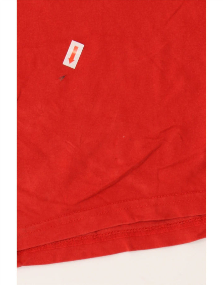 PUMA Womens Graphic T-Shirt Top UK 10 Small  Red Vintage Puma and Second-Hand Puma from Messina Hembry 