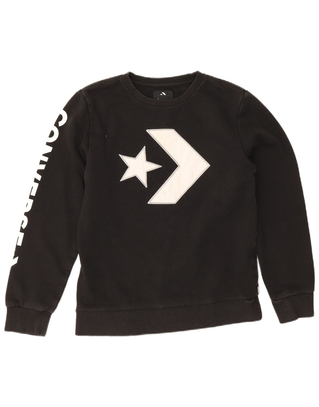 Chłopięcy sweter z grafiką Converse 13-14 lat XL, czarny