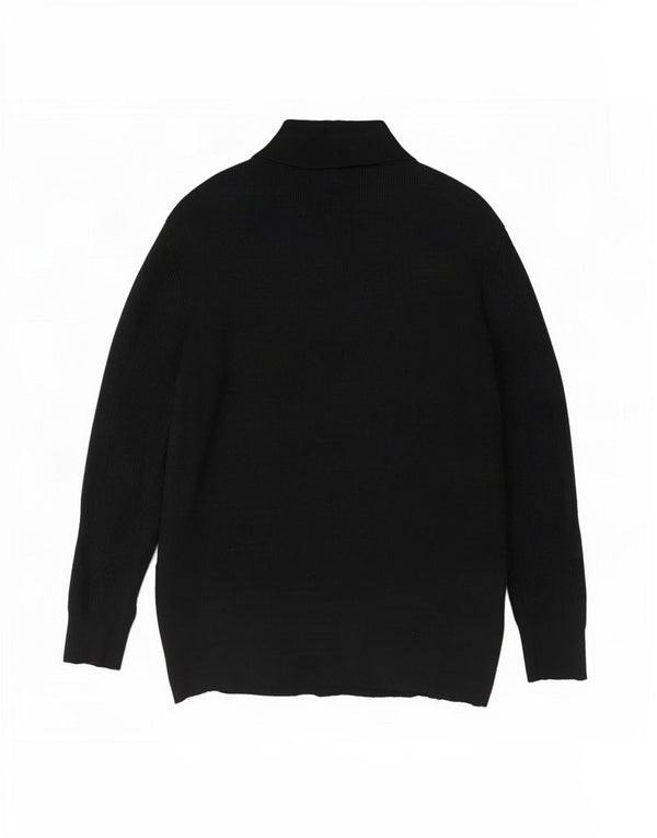 Marks & Spencer Damski sweter rozpinany o przedłużonym fasonie, UK 18 XL, czarny