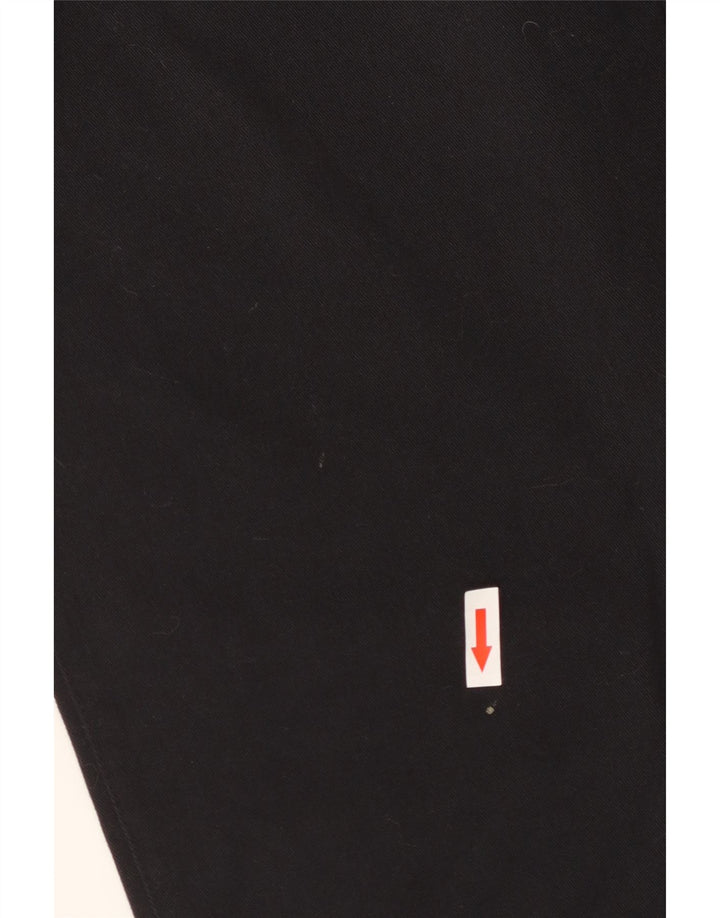 Damskie proste spodnie chino L.L.Bean US 8 Medium W30 L27 Czarna bawełna