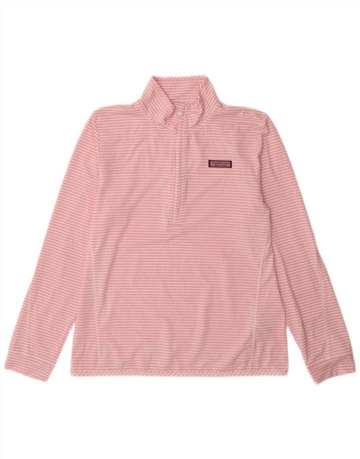 Damski dresowy top VINEYARD VINES UK 14 w średnie różowe paski