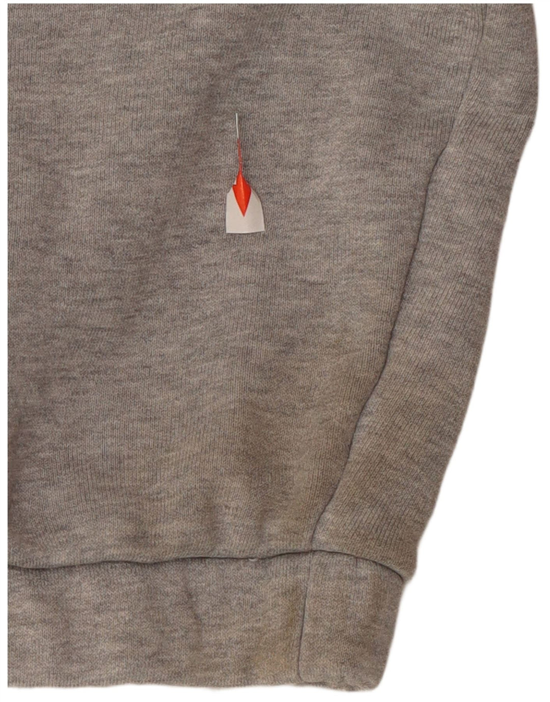 Męskie spodnie dresowe Adidas z grafiką, duże, szare, bawełniane