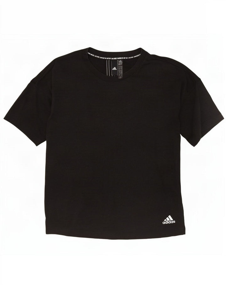 Damska koszulka oversize Adidas Top UK 4/6 XS Szary poliester
