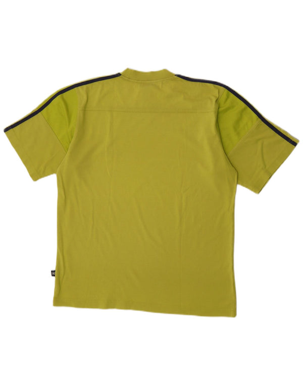 Męska koszulka graficzna Adidas Top UK 38/40 Średnia zieleń