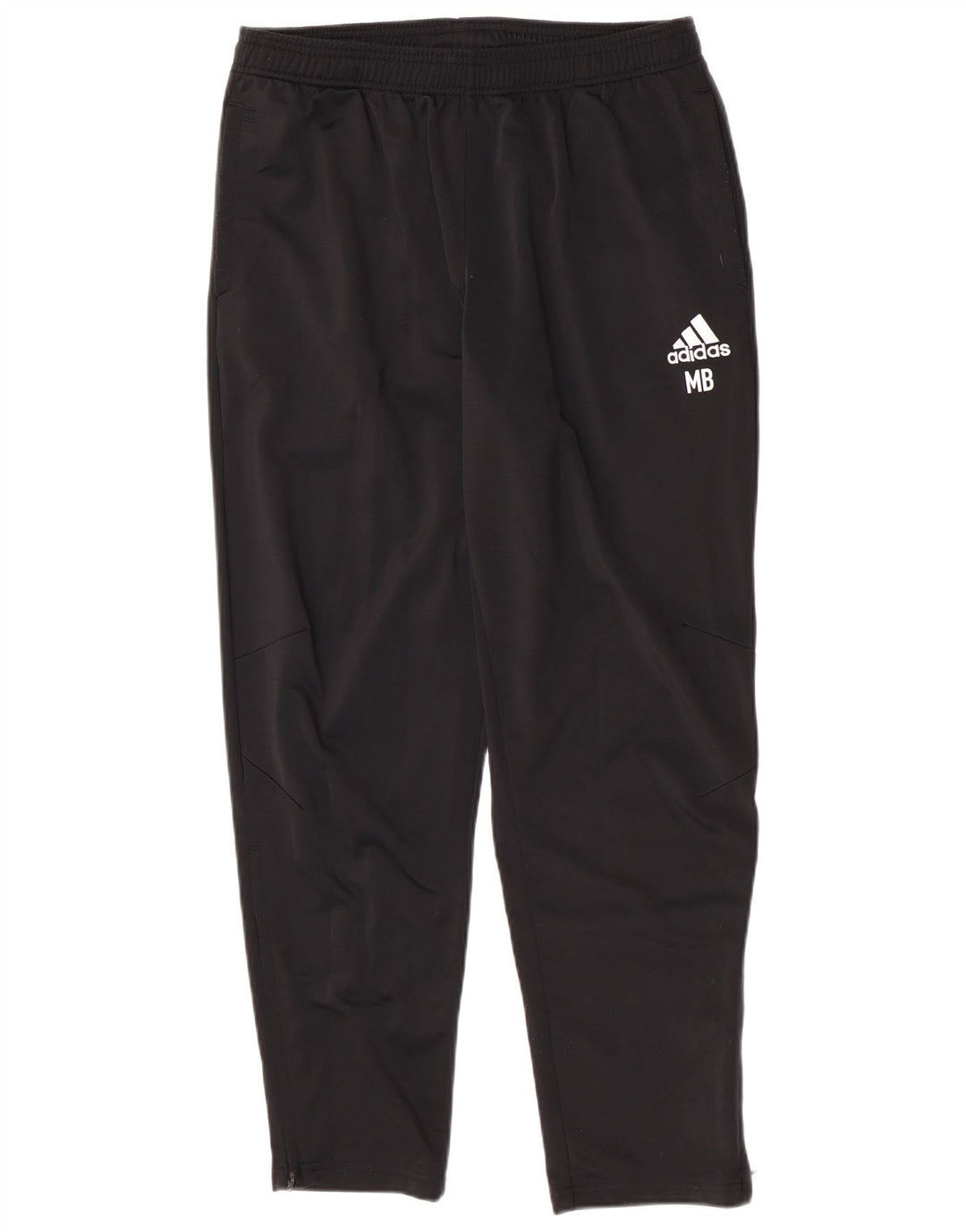 Męskie spodnie dresowe Adidas, duże, czarne, poliestrowe