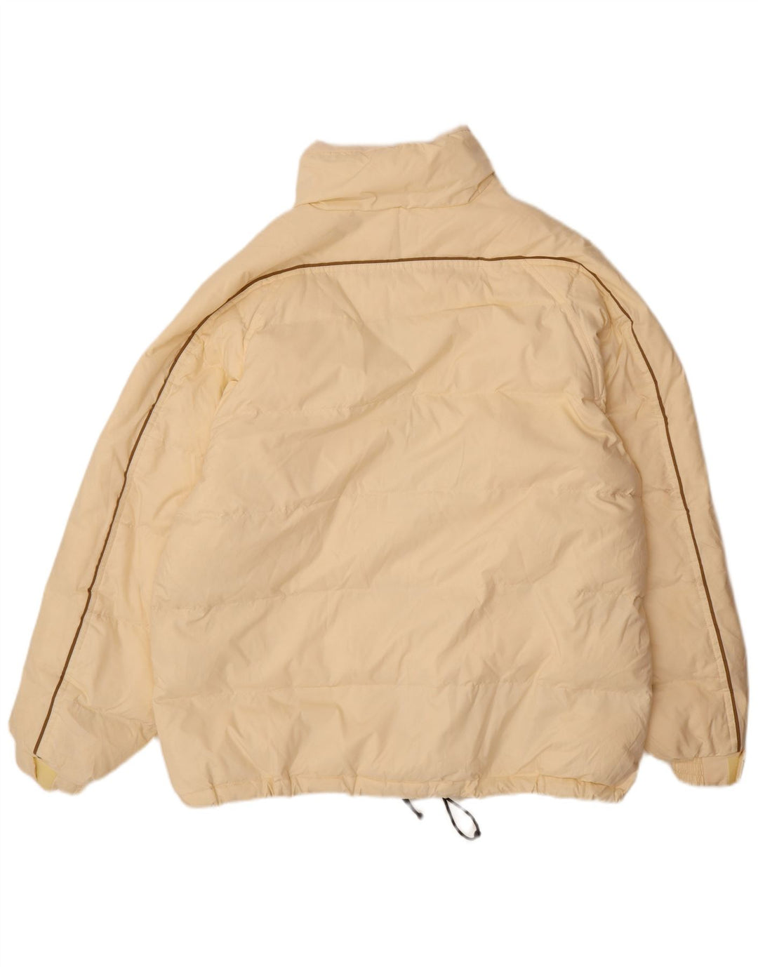 Męska ocieplana kurtka Fila IT 52/54, duży, złamany biały poliester