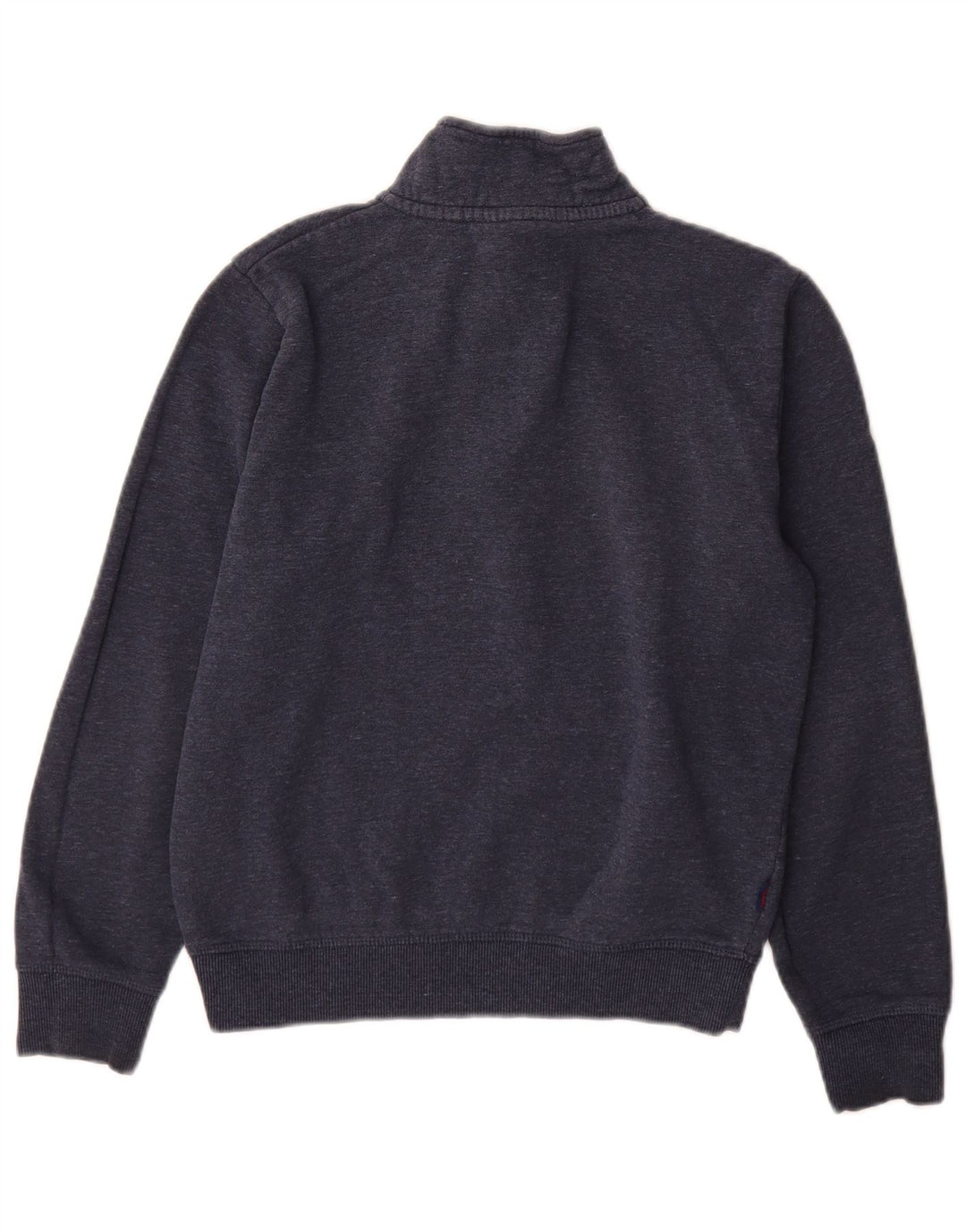 Męski sweter Superdry z zamkiem błyskawicznym, mały, granatowy, bawełniany