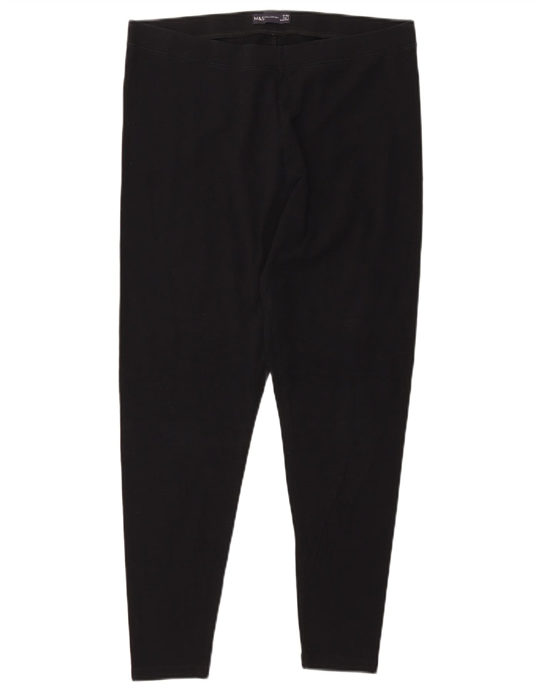 Legginsy damskie MARKS & SPENCER UK 16, duże, czarne, bawełniane