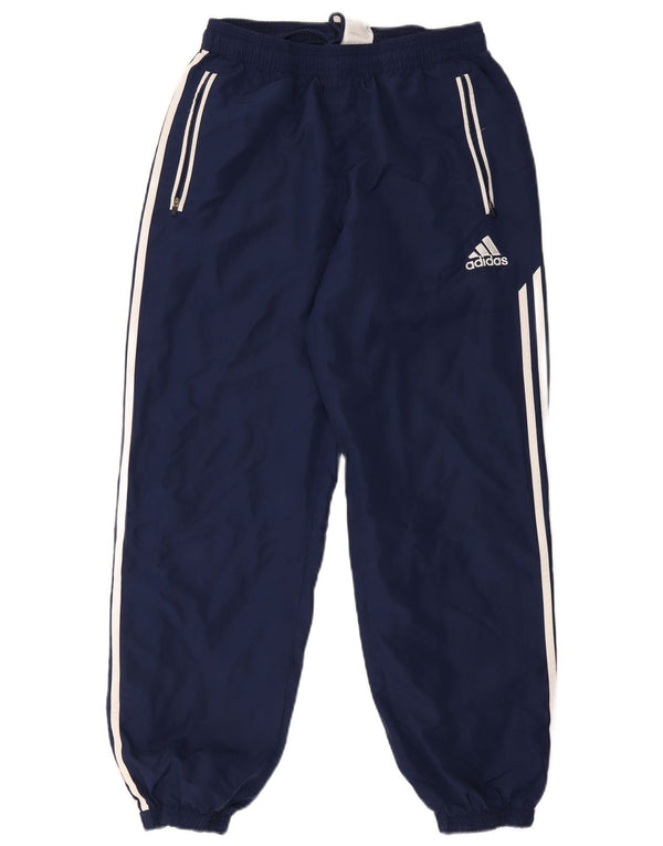Adidas Męskie Spodnie Dresowe Joggery UK 42/44 Duże Granatowe Sportowe