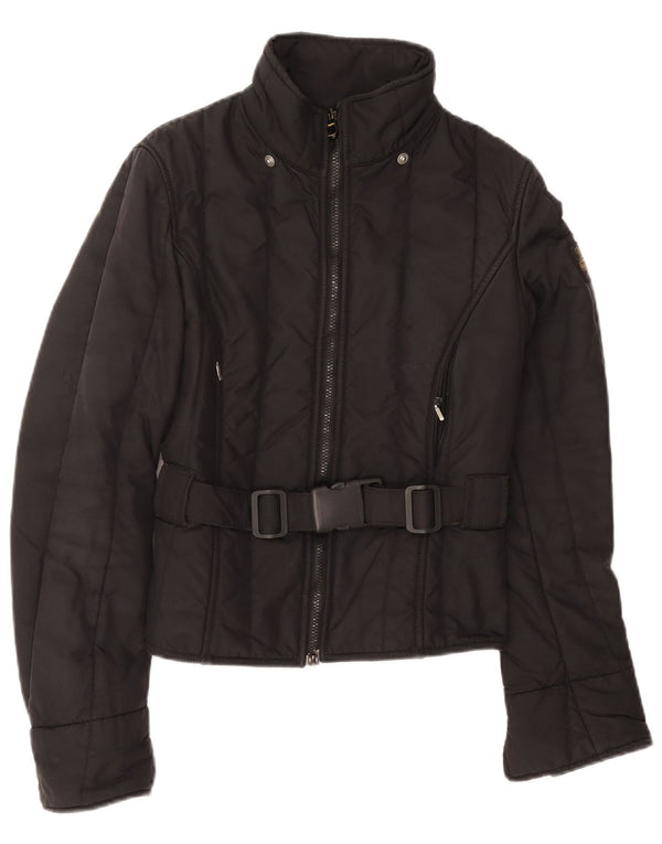 REFRIGIWEAR Damska ocieplana kurtka UK 10, mała, czarna, z poliamidu