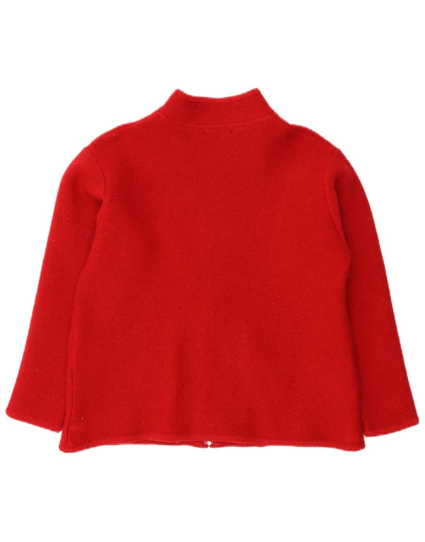 Sweter damski Hepburn UK 18 XL, czerwona wełna
