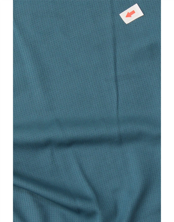 Męska koszulka polo Adidas Aeroready, duża, niebieska, z poliestru